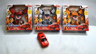DEFORMATION TOYS W/LIGHT SOUND,