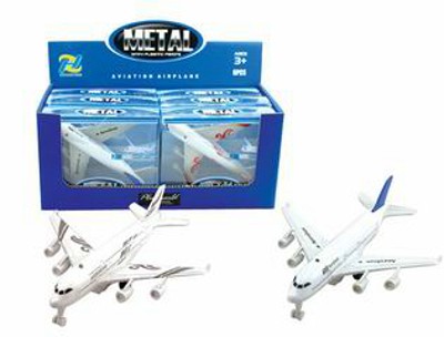 METAL PLANE W/SOUND,LIGHT (6PCS),