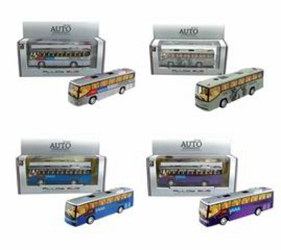 METAL PULL BACK BUS,