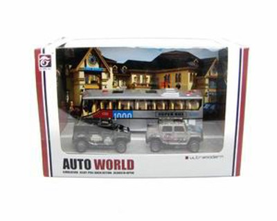 METAL PULL BACK BUS,