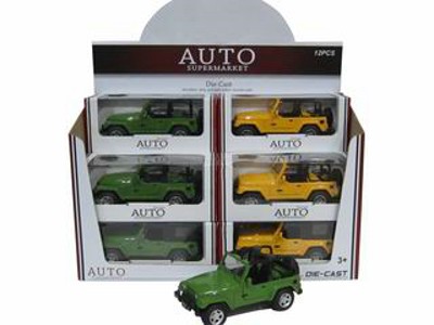 METAL PULL BACK CAR W/MUSIC,LIGHT,
