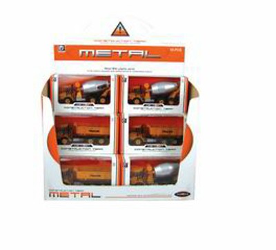 PULL BACK METAL CAR （18PCS),