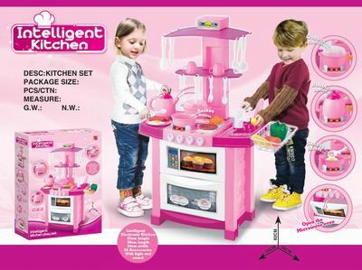 KITCHEN SET W/MUSIC,LIGHT,