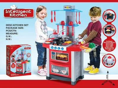 KITCHEN SET W/MUSIC,LIGHT,