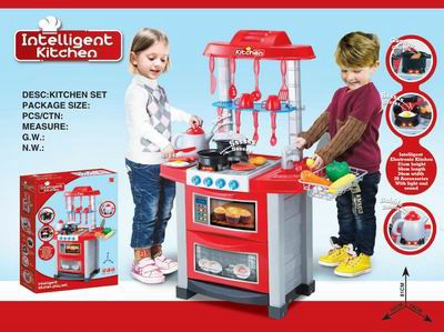 KITCHEN SET W/MUSIC,LIGHT,