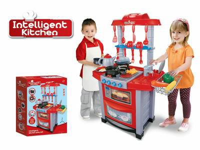 KITCHEN SET W/MUSIC,LIGHT,