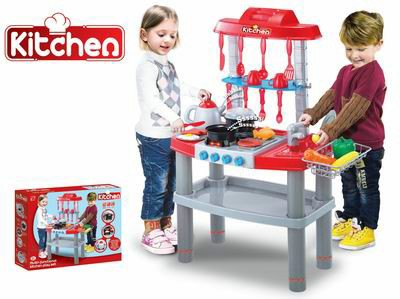 KITCHEN SET W/MUSIC,LIGHT,
