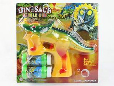 B/O BUBBLE GUN W/LIGHT MUSIC,