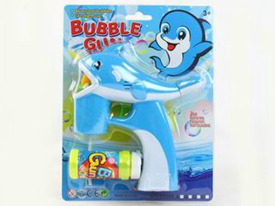 B/O BUBBLE GUN W/LIGHT MUSIC,