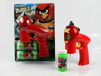 B/O BUBBLE GUN W/LIGHT MUSIC,