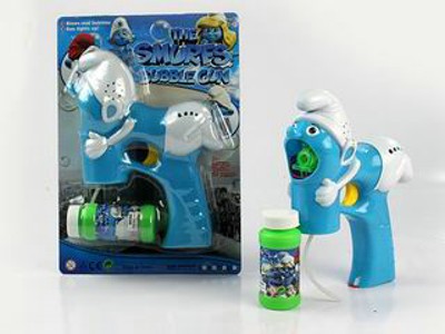 B/O BUBBLE GUN W/LIGHT MUSIC,