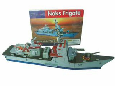 BIG 4 SLICE 3D PUZZLE NOKS FRIGATE,