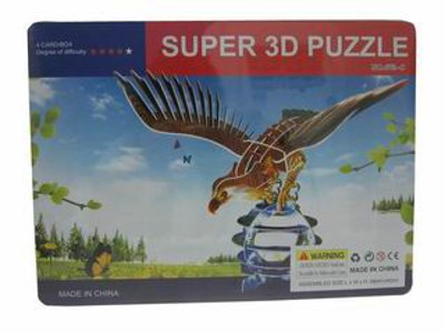 BIG 4 SLICE 3D PUZZLE EAGLE,