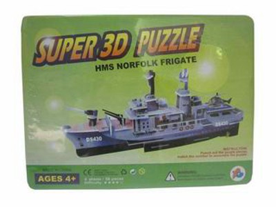 BIG 4 SLICE 3D PUZZLE,