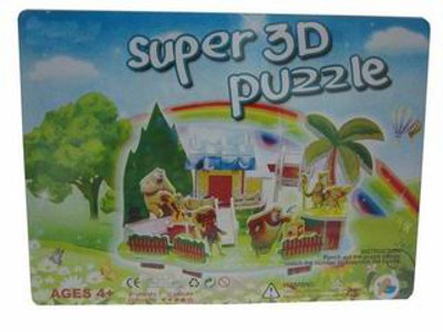 BIG 4 SLICE 3D PUZZLE,