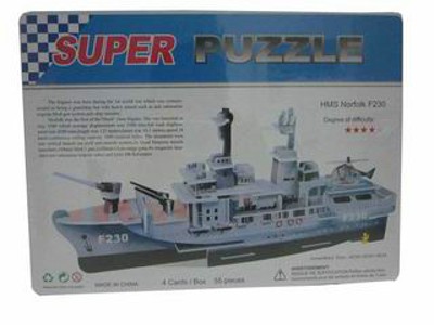 BIG 4 SLICE 3D PUZZLE,