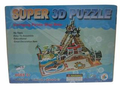 BIG 4 SLICE 3D PUZZLE,