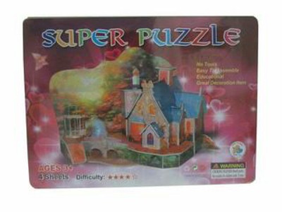 BIG 4 SLICE 3D PUZZLE,