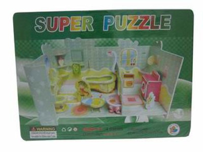BIG 4 SLICE 3D PUZZLE,