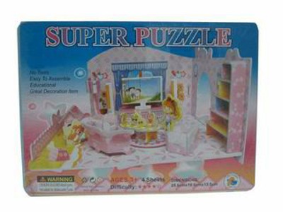 BIG 4 SLICE 3D PUZZLE,