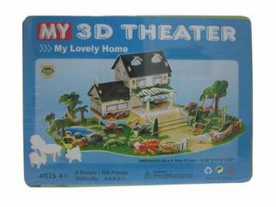
BIG 8 SLICE 3D PUZZLE,