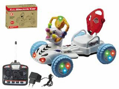 8 CHANNEL R/C BABY CAR W/LIGHT&MUSIC,