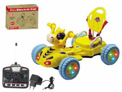 8 CHANNEL R/C BABY CAR W/LIGHT & MUSIC,