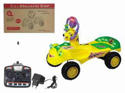 4 CHANNEL R/C BABY CAR W/LIGHT&MUSIC,