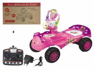 4 CHANNEL R/C BABY CAR W/LIGHT&MUSIC,