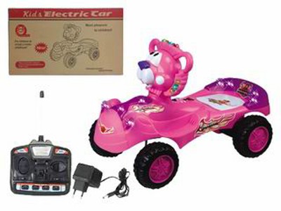 4 CHANNEL R/C BABY CAR W/LIGHT&MUSIC,