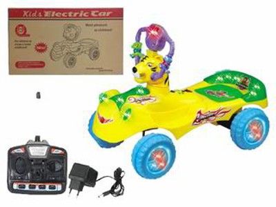 4 CHANNEL R/C BABY CAR W/LIGHT&MUSIC,
