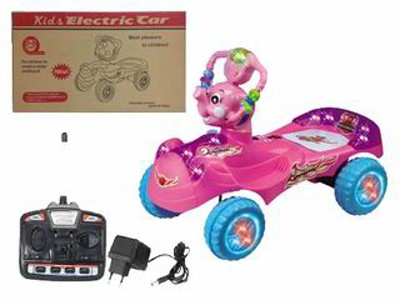 4 CHANNEL R/C BABY CAR W/LIGHT&MUSIC,