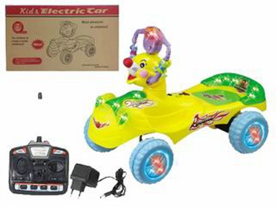 4 CHANNEL R/C BABY CAR W/LIGHT&MUSIC,