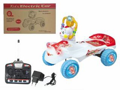 4 CHANNEL R/C BABY CAR W/LIGHT&MUSIC,