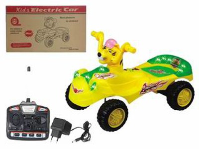 4 CHANNEL R/C BABY CAR W/LIGHT&MUSIC,