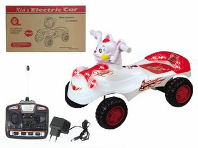4 CHANNEL R/C BABY CAR W/LIGHT&MUSIC,