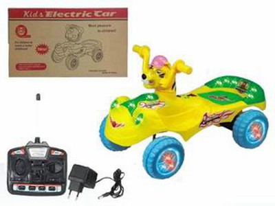 4 CHANNEL R/C BABY CAR W/LIGHT&MUSIC,