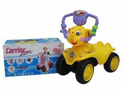SLIDE BABY CAR W/LIGHT&MUSIC,