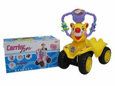 SLIDE BABY CAR W/LIGHT&MUSIC,