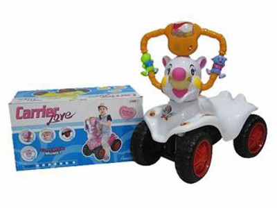 SLIDE BABY CAR W/LIGHT&MUSIC,