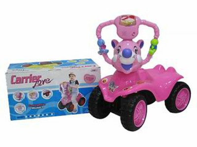 SLIDE BABY CAR W/LIGHT&MUSIC,