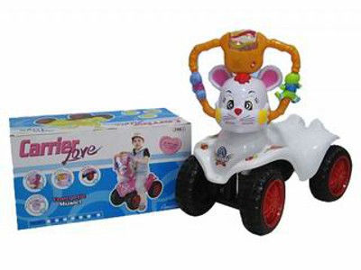 SLIDE BABY CAR W/LIGHT&MUSIC,
