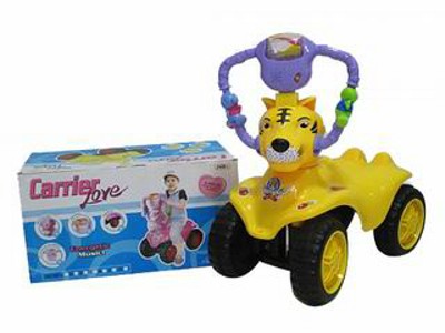 SLIDE BABY CAR W/LIGHT&MUSIC,