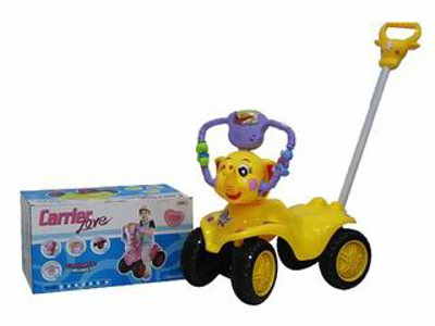 SLIDE BABY CAR W/LIGHT&MUSIC,