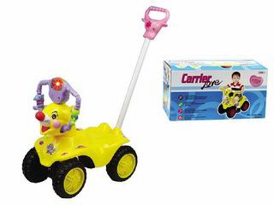 SLIDE BABY CAR W/LIGHT&MUSIC,