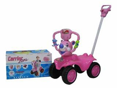 SLIDE BABY CAR W/LIGHT&MUSIC,