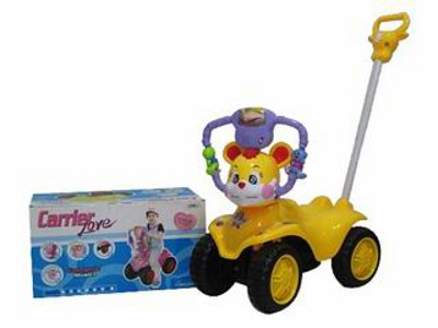 SLIDE BABY CAR W/LIGHT&MUSIC,