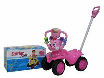 SLIDE BABY CAR W/LIGHT&MUSIC,