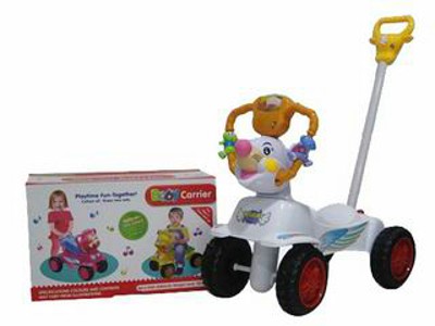 SLIDE BABY CAR W/LIGHT&MUSIC,