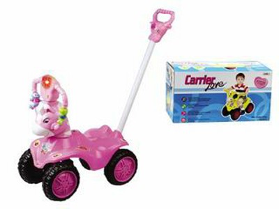 SLIDE BABY CAR W/LIGHT&MUSIC,